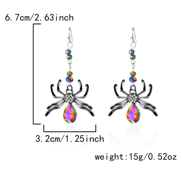 Halloween Funny Spider Women's Earrings
