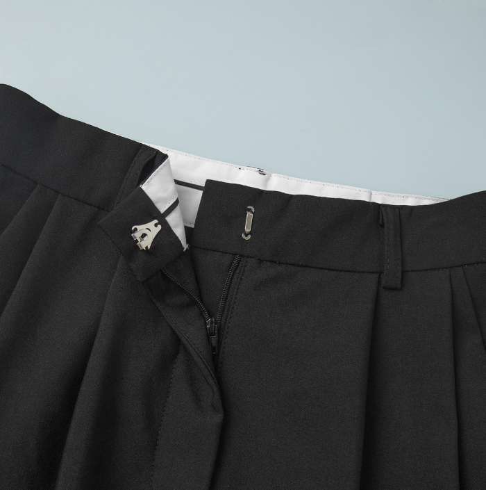 Drape wide-leg trousers versatile loose straight trousers