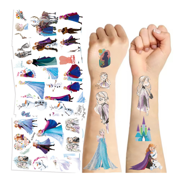 Waterproof Frozen Tattoo Stickers for Kids-10sheets