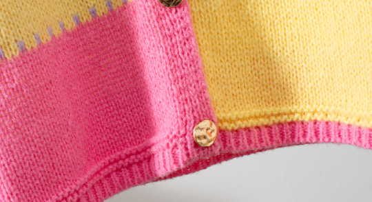 Women's Color Block Loose cozy Knitted Cardigan