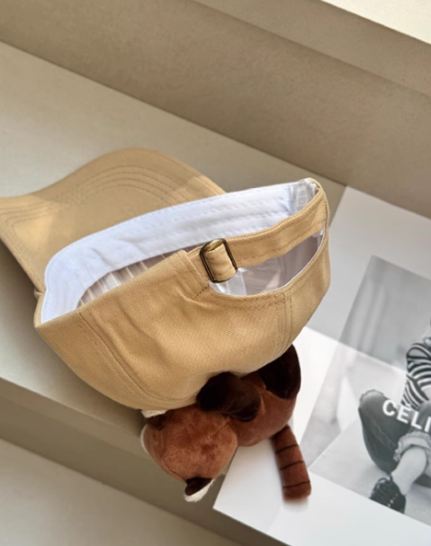 Cartoon doll decorated parent-child baseball cap