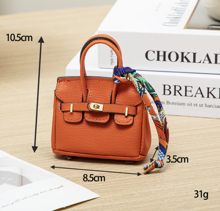 Mini Bag Pendant Creative Leather designer Bag Pendant