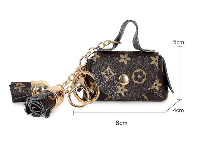 Designer mini Bag keychain coin purse