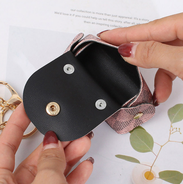 Designer mini Bag keychain coin purse