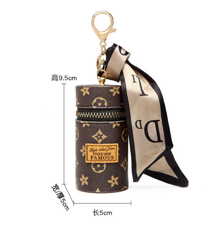 Designer mini Bag keychain lipstick bag
