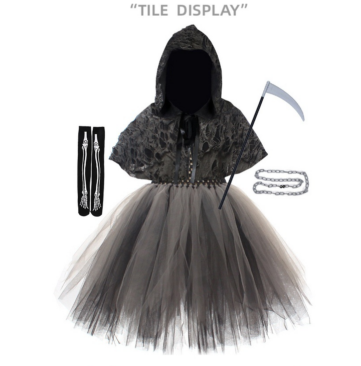 Halloween Grim Reaper costume for girls