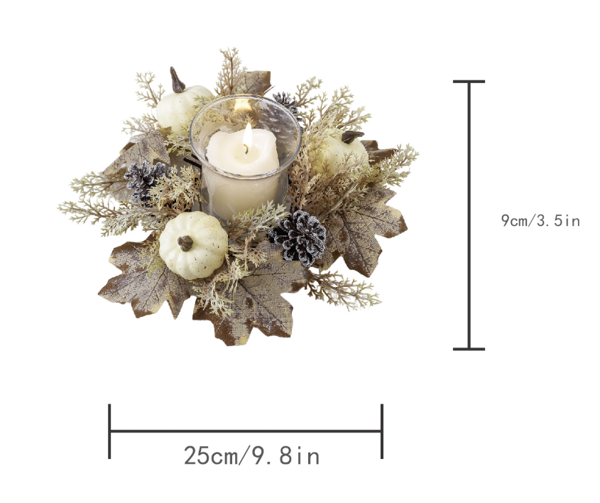 Thanksgiving Candle Rings Thanksgiving decoration