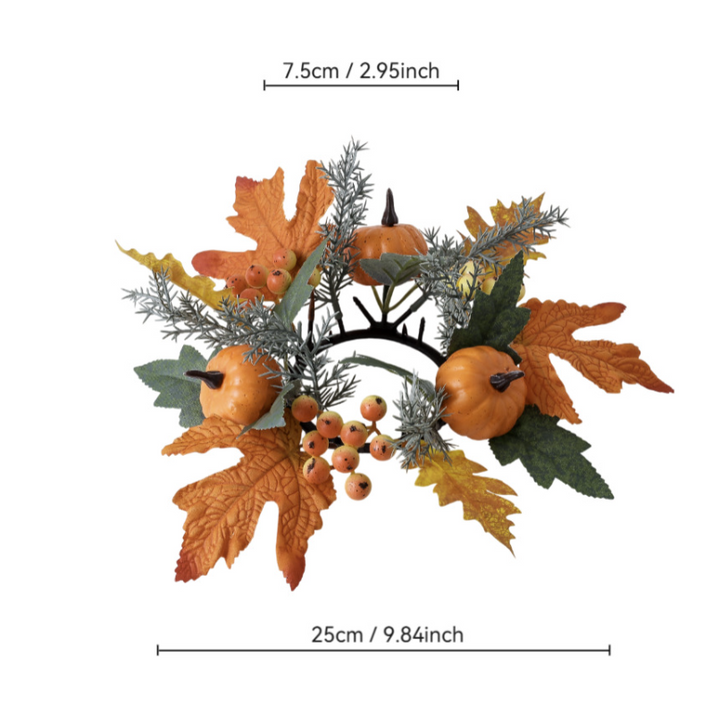Thanksgiving Candle Rings Thanksgiving decoration