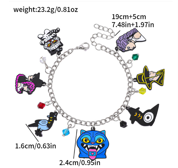 Kpop Demon Hunters beaded alloy bracelet