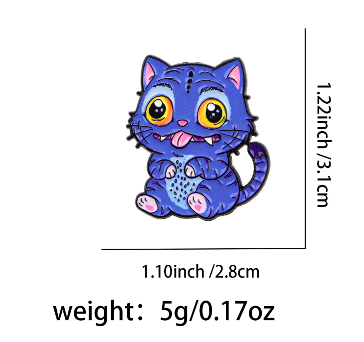 K-pop Demon Hunters Inspired Metal brooch pins Badges