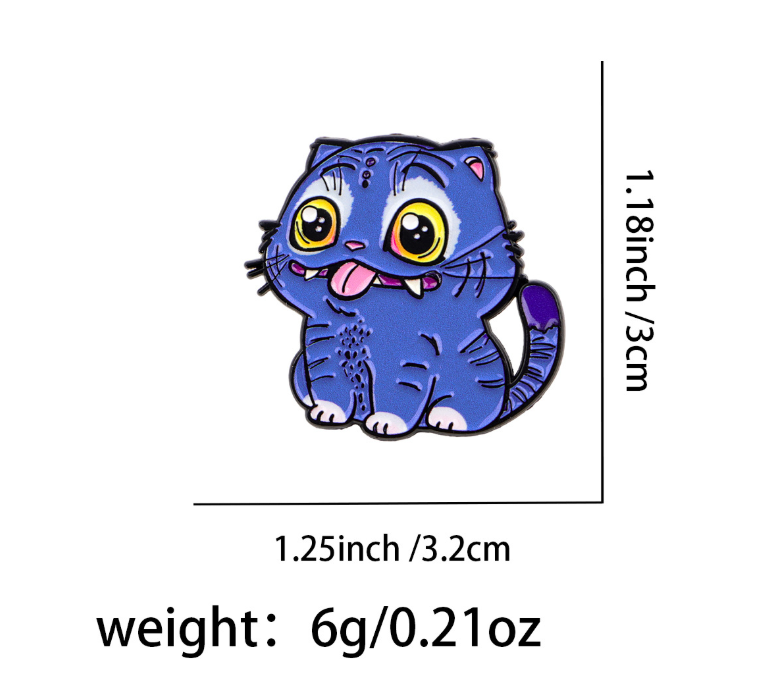 K-pop Demon Hunters Inspired Metal brooch pins Badges