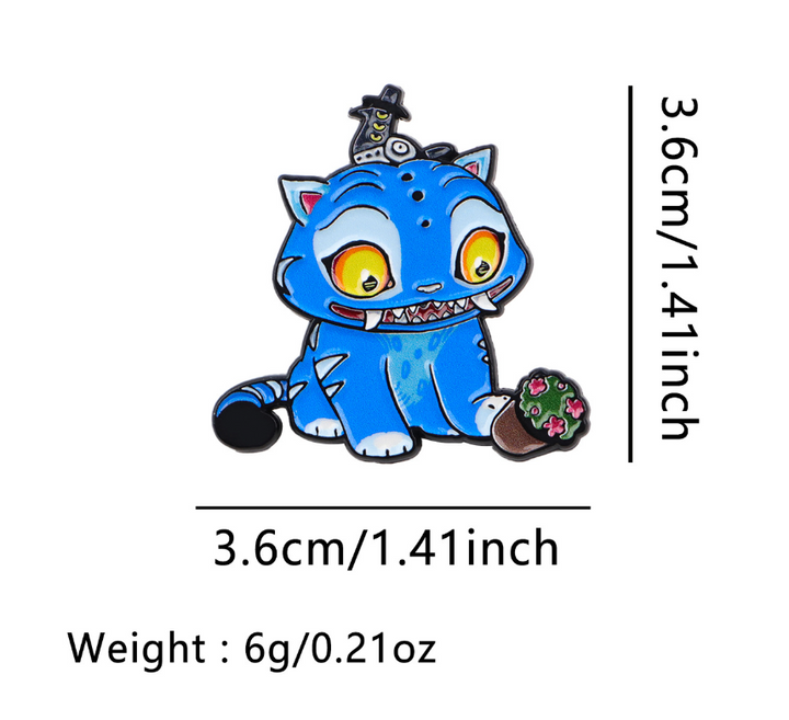 K-pop Demon Hunters Inspired Metal brooch pins Badges