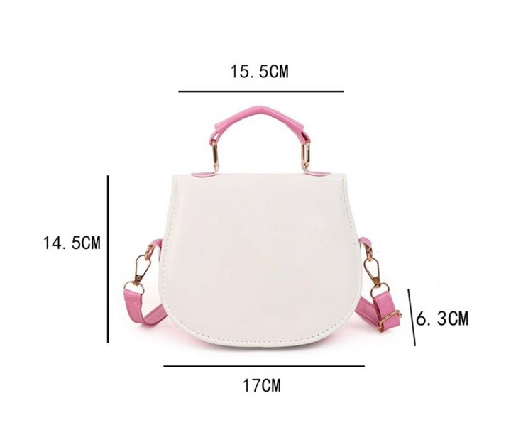 Kpop Demon Hunter small PU handbag shoulder bag-pink