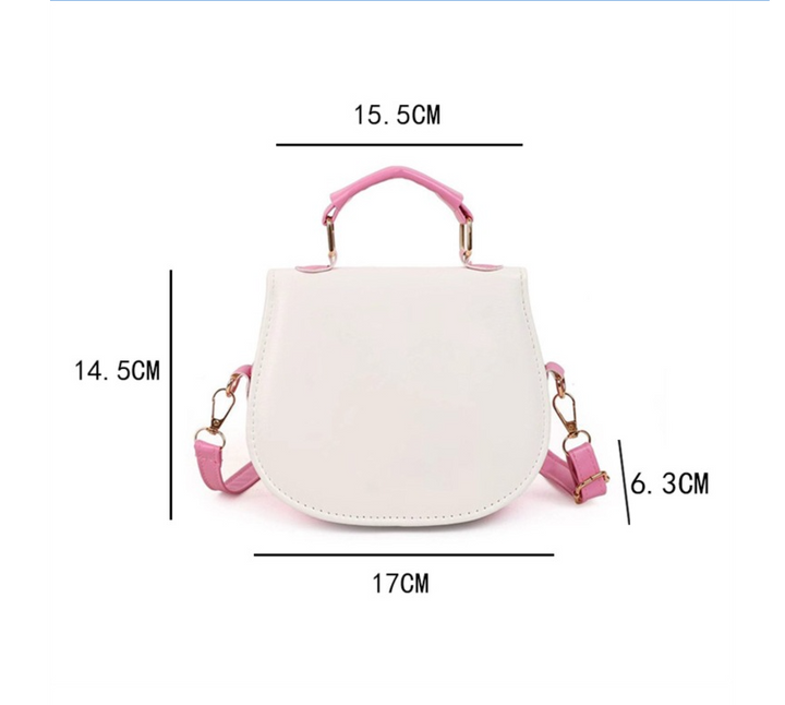 Kpop Demon Hunter small PU handbag shoulder bag-pink