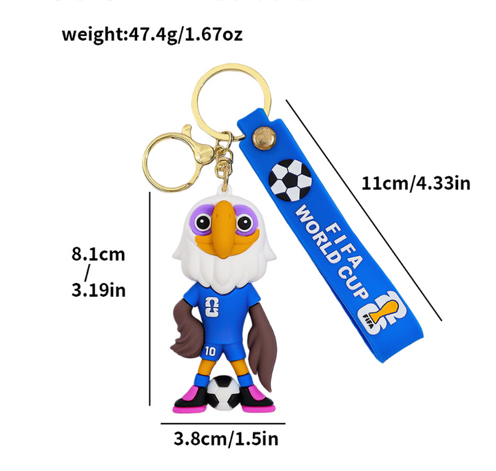 2026 FIFA World Cup keychains