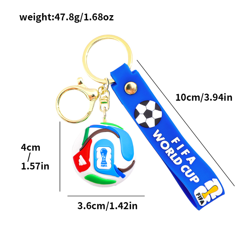 2026 FIFA World Cup keychains