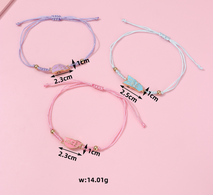 Valentine's Heart-shaped magnetic bracelets for best friends 3pcs set