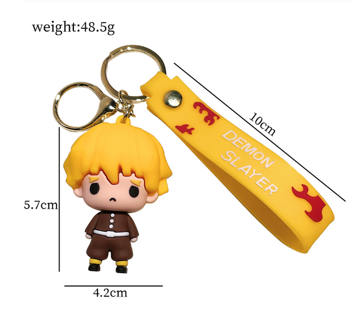 Demon Slayer: Kimetsu no Yaiba characters keychain