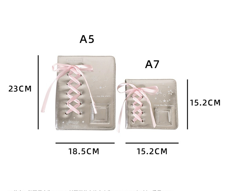 Bow tie silver Photo Card Collection Album Picture Collecting Book