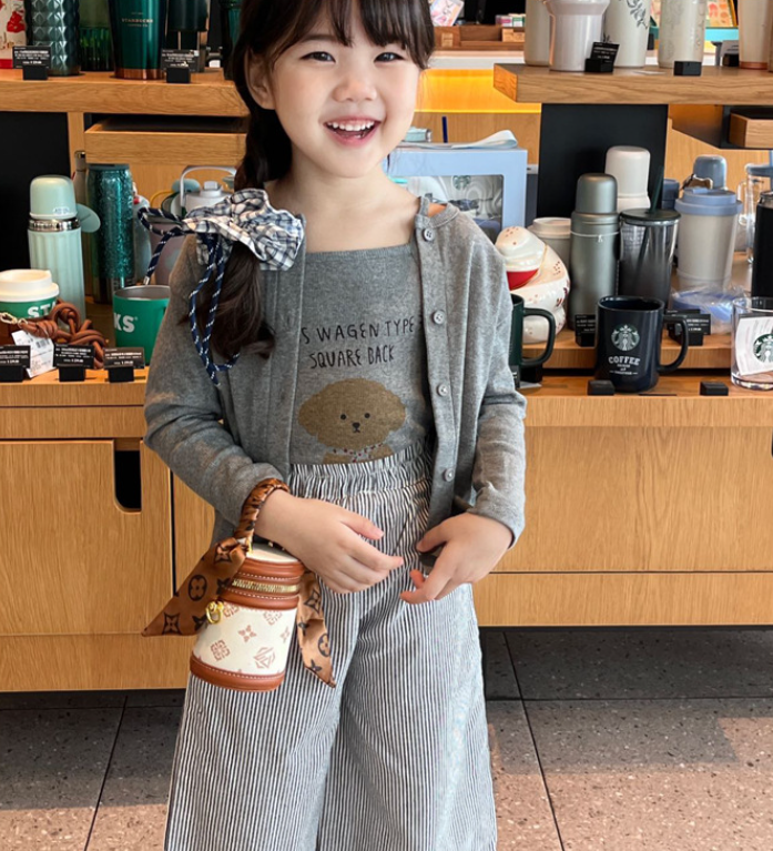 Mini silk scarf deco handbag chain crossbody bag