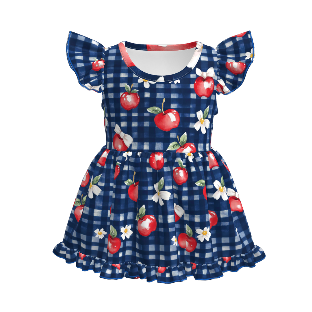 Baby Girls 4th of July Patriotic dress romper