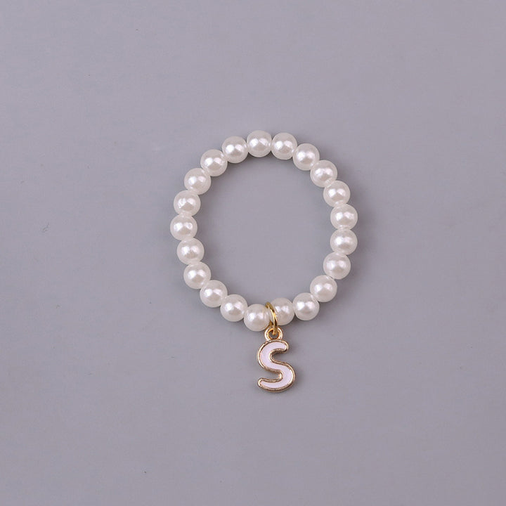 10cm dolls Letter Pearl Necklace dolls accessory