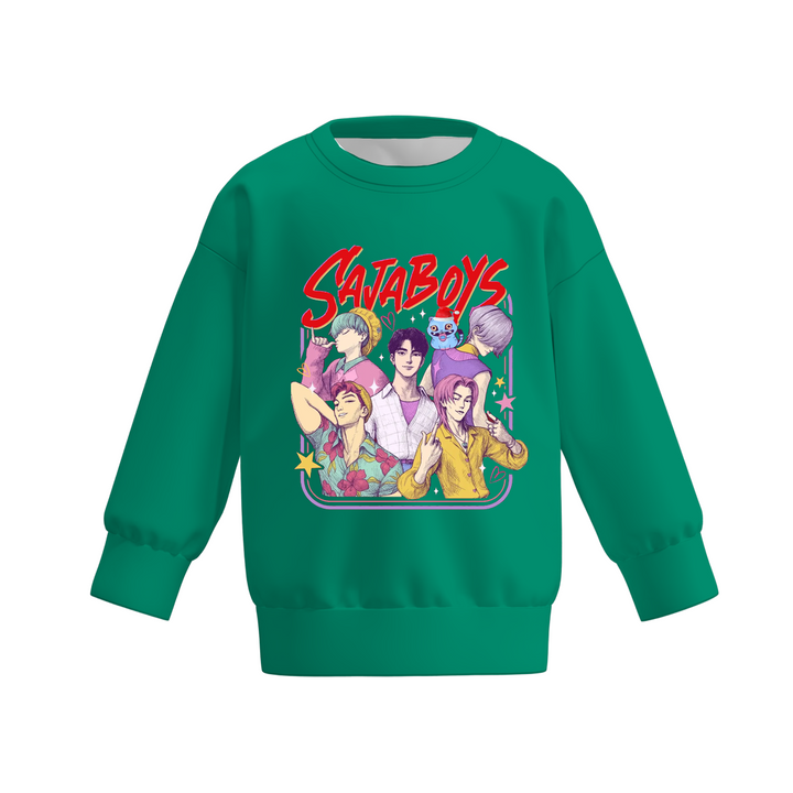 KPop Demon Hunters printed sweatshirt for boys