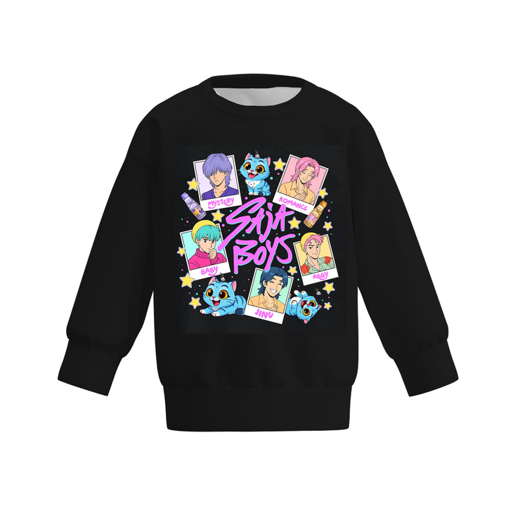 KPop Demon Hunters printed sweatshirt for boys