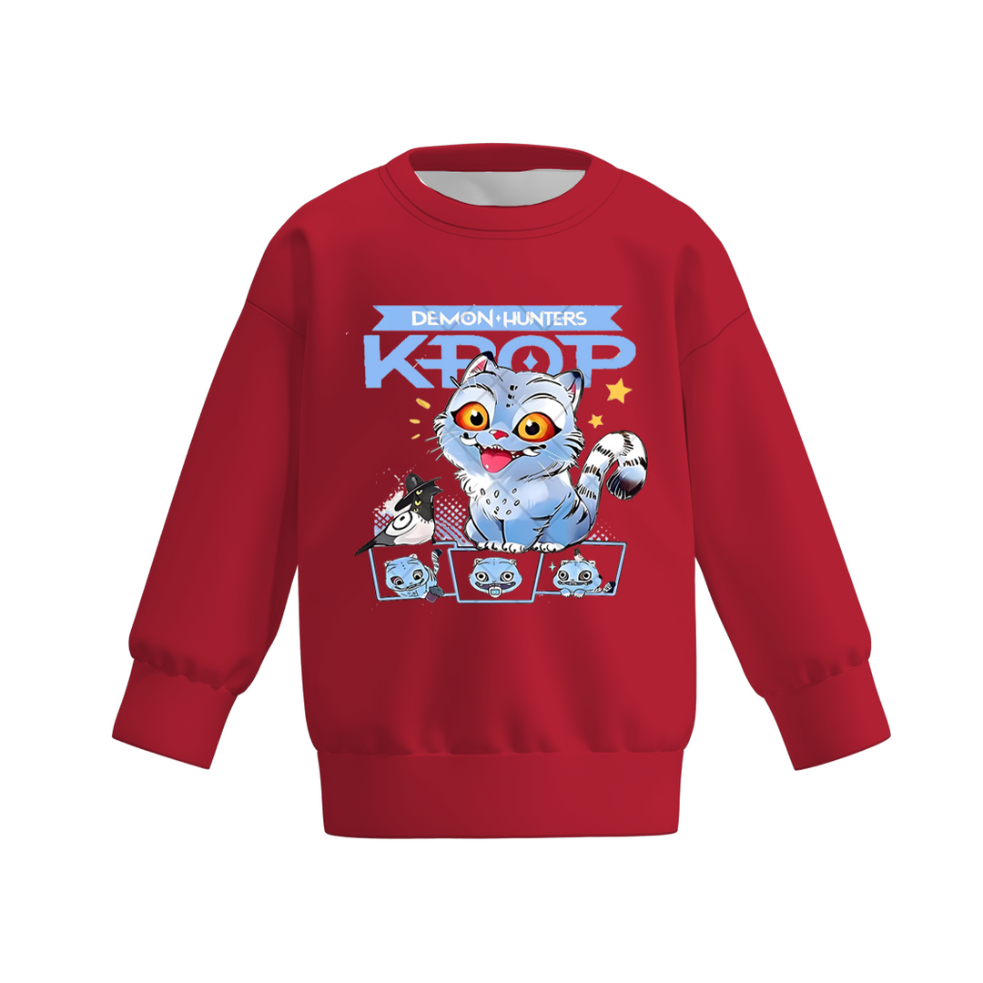 KPop Demon Hunters printed sweatshirt for boys