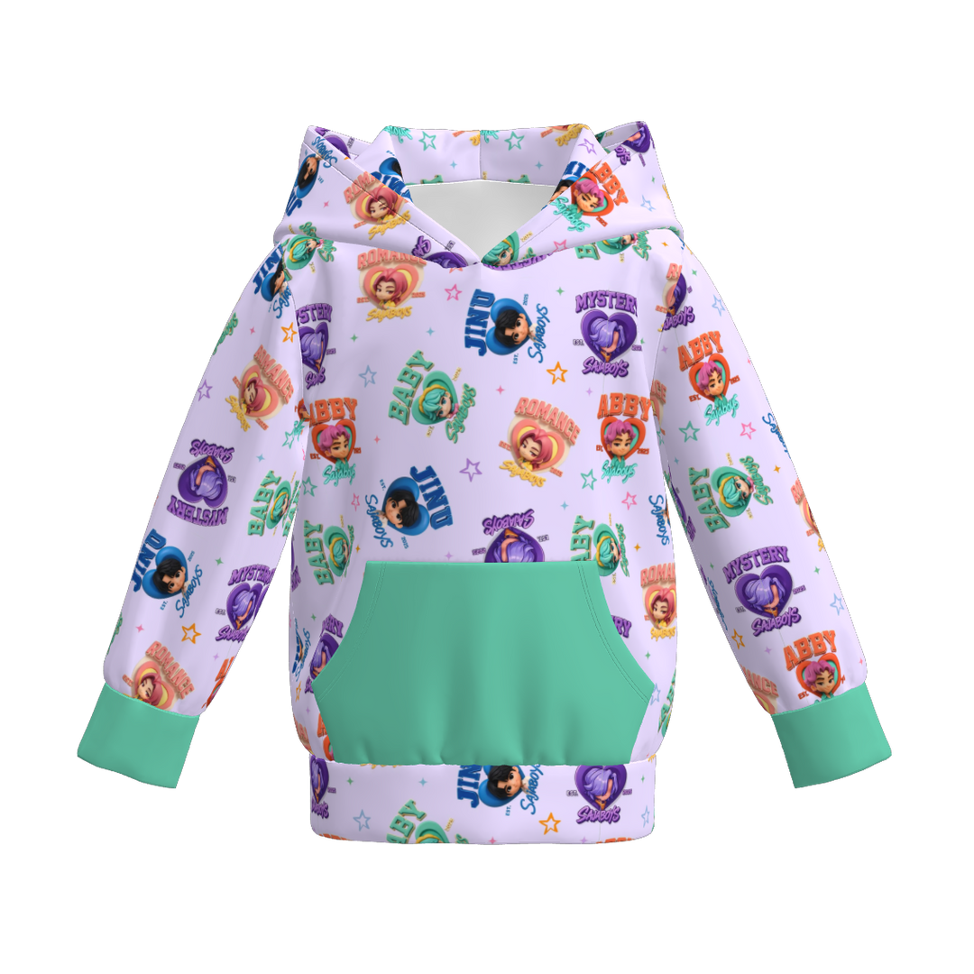 KPop Demon Hunters printed hoodie sweatshirt for boys