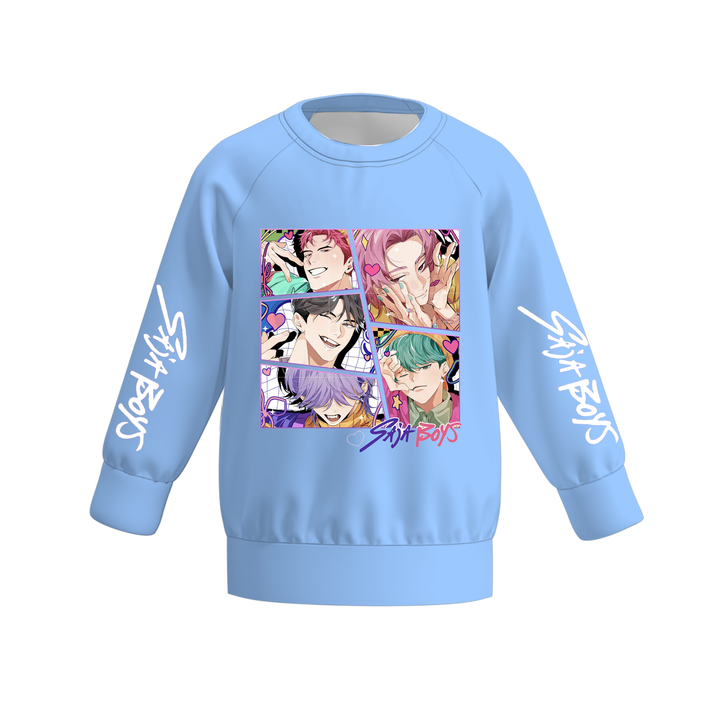Boys' KDH K-pop inspired SAJA BOYS sweatshirt top