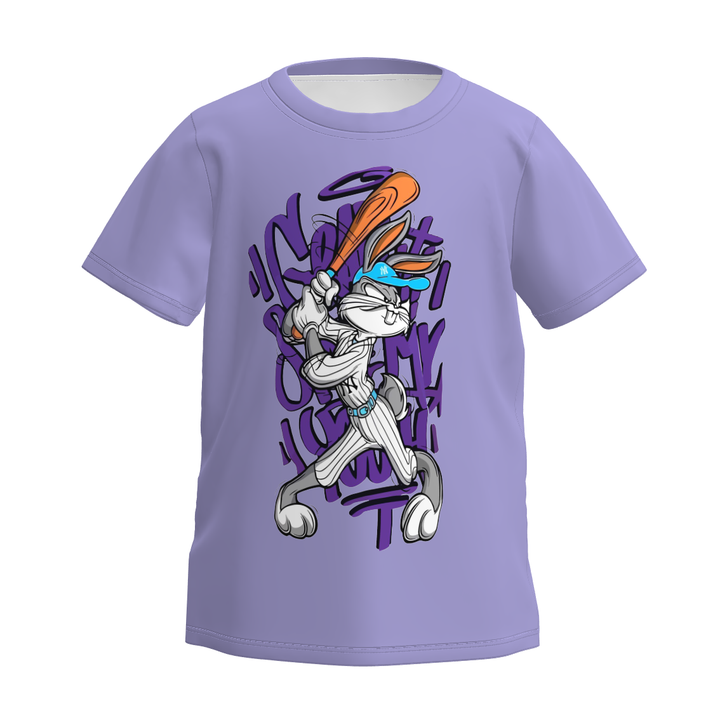 Boys' cartoon cute printed short sleeve top t-shirt