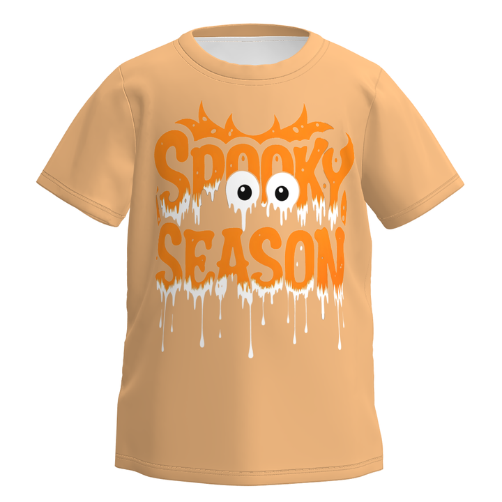 Boys Halloween spooky season printed T-shirt