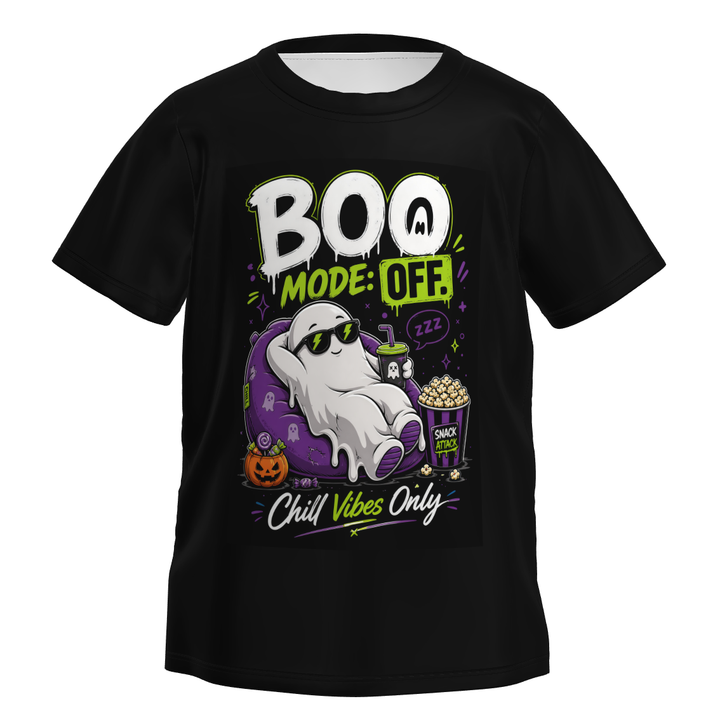 Boys Halloween spooky season printed T-shirt
