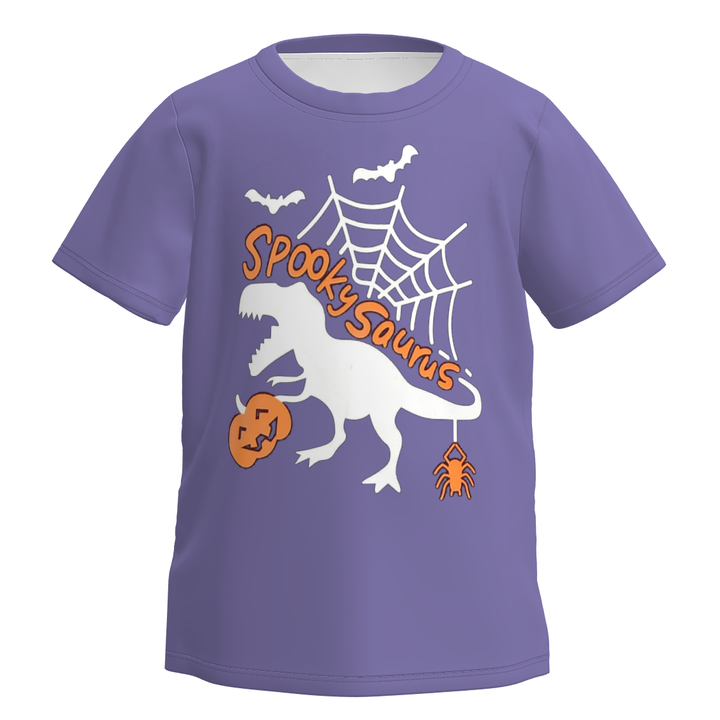 Boys Halloween spooky season printed T-shirt