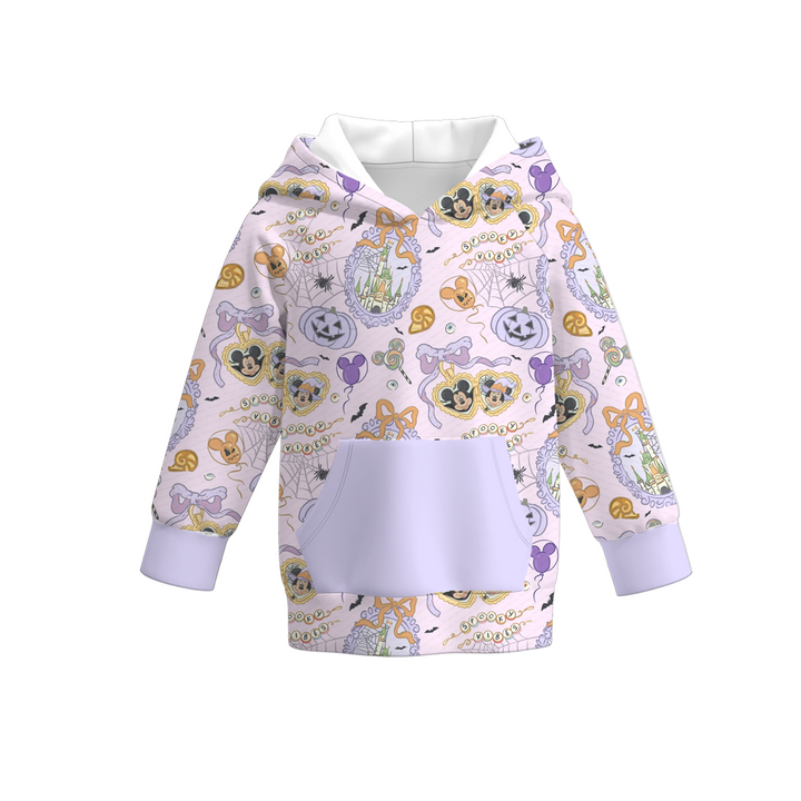 Labubu printed pocket hoodie sweatshirt