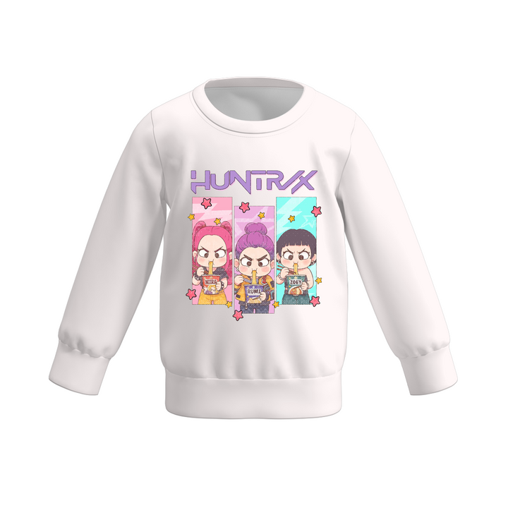 KPop Demon Hunters printed sweatshirt for girls