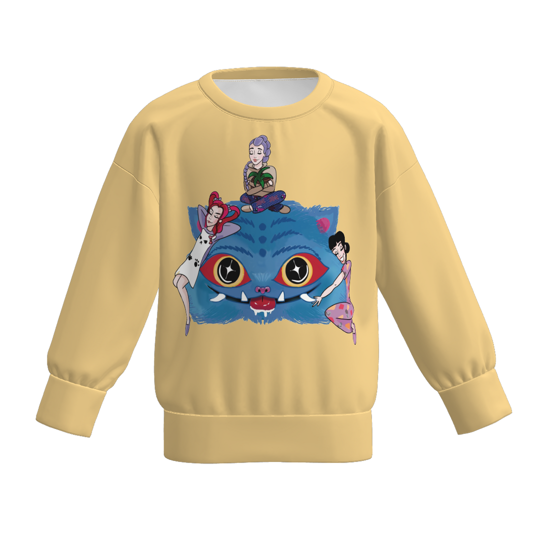 KPop Demon Hunters printed sweatshirt for kids