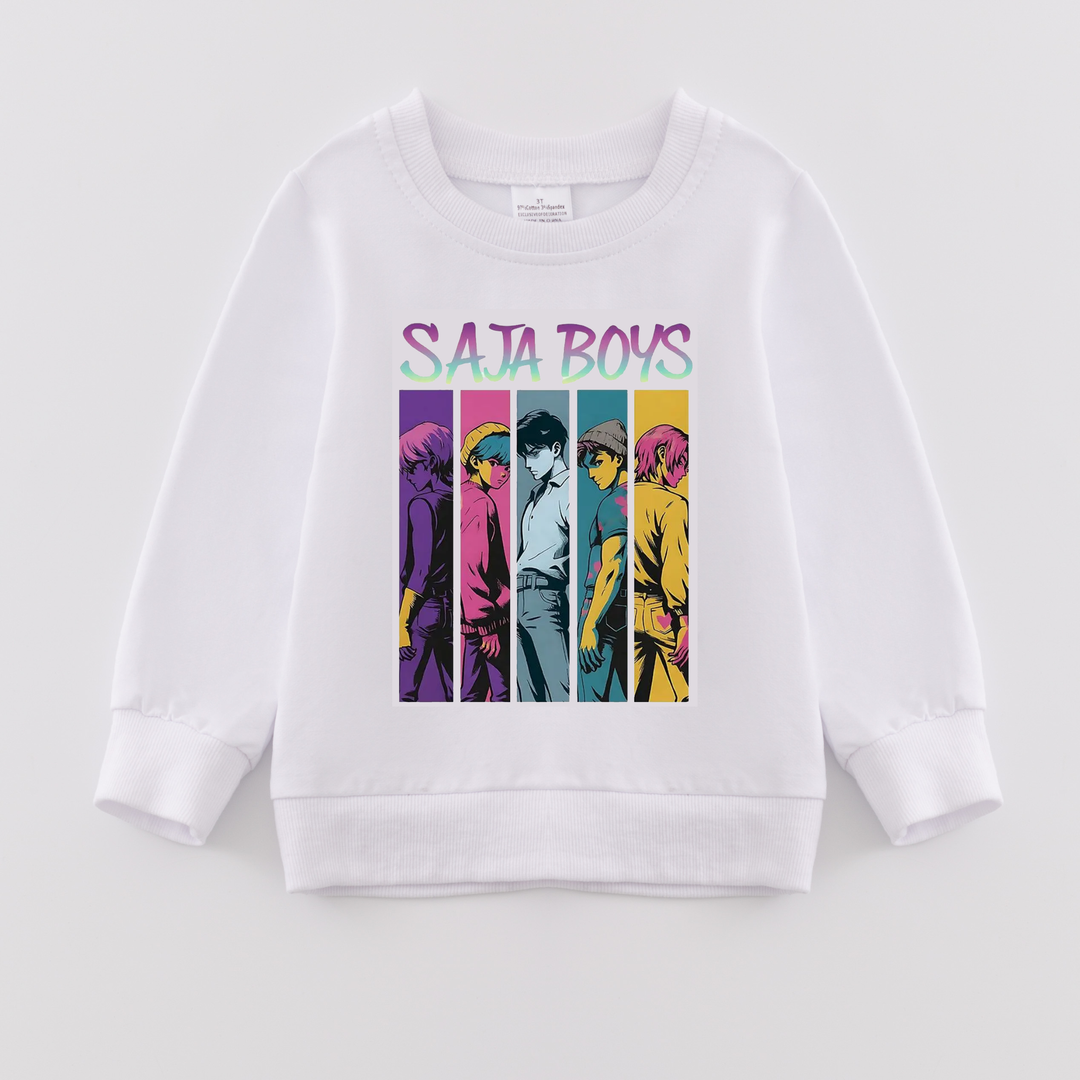 KPOP demon hunters sweatshirt HUNTR/X saja boys top