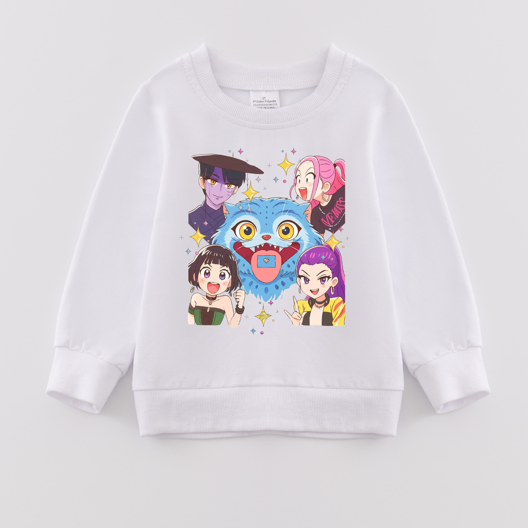 KPOP demon hunters sweatshirt HUNTR/X saja boys top