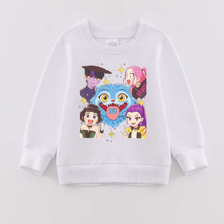 KPOP demon hunters sweatshirt HUNTR/X saja boys top