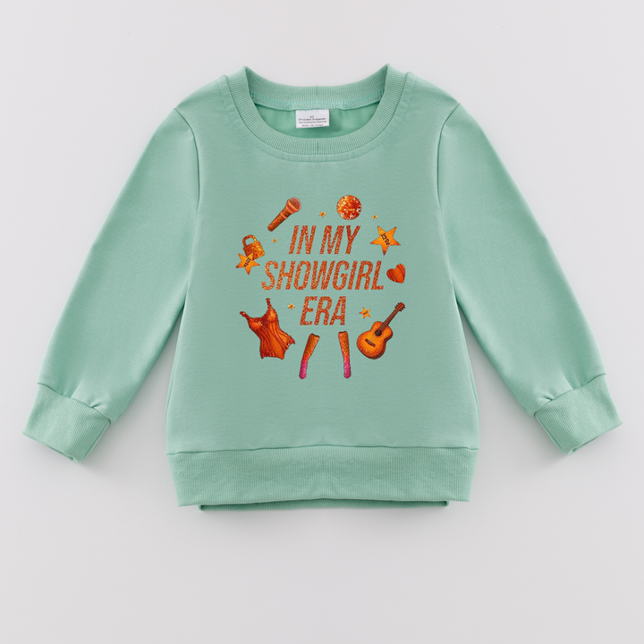 The life of a showgirl inspired sweatshirt swiftie top
