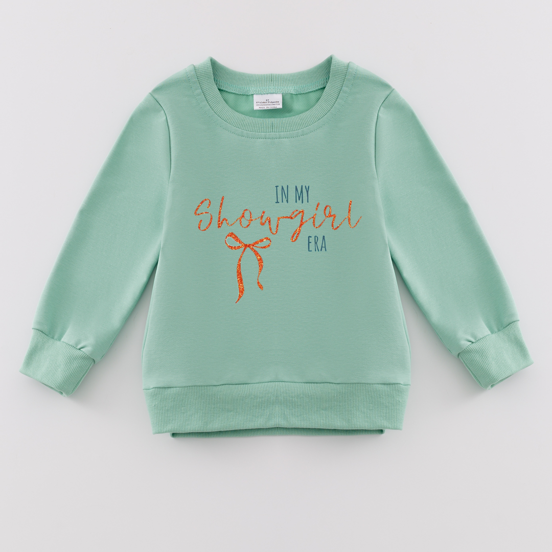 The life of a showgirl inspired sweatshirt swiftie top