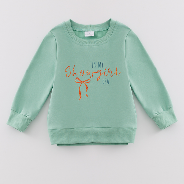 The life of a showgirl inspired sweatshirt swiftie top