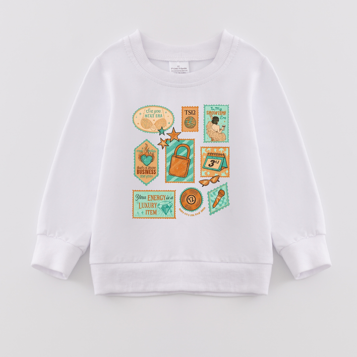 The life of a showgirl inspired sweatshirt swiftie top