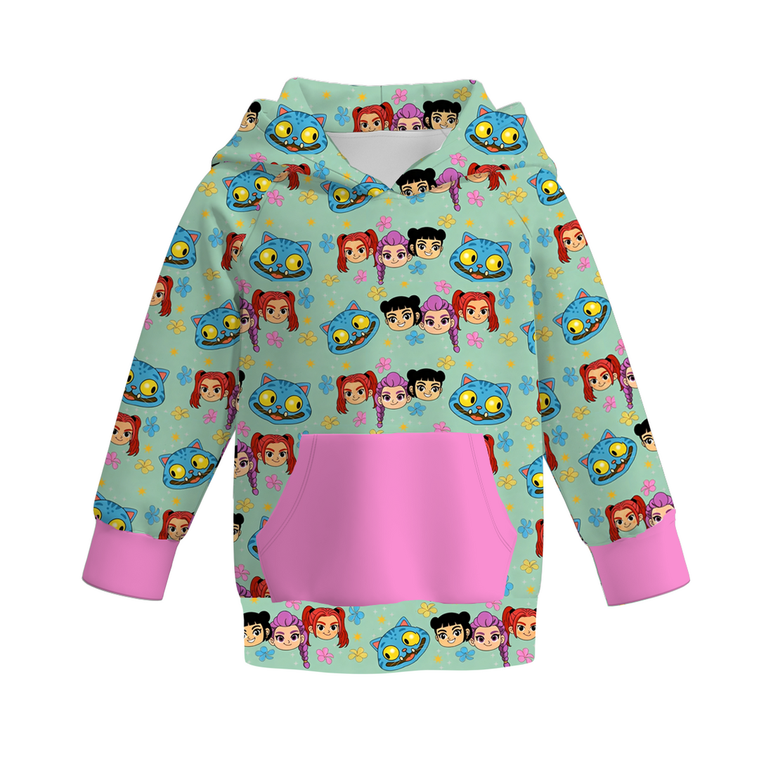 KDH K-pop inspired hoodie pocket sweatshirt