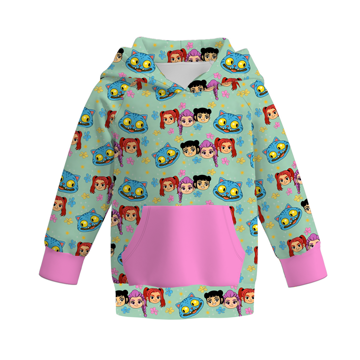 KDH K-pop inspired hoodie pocket sweatshirt