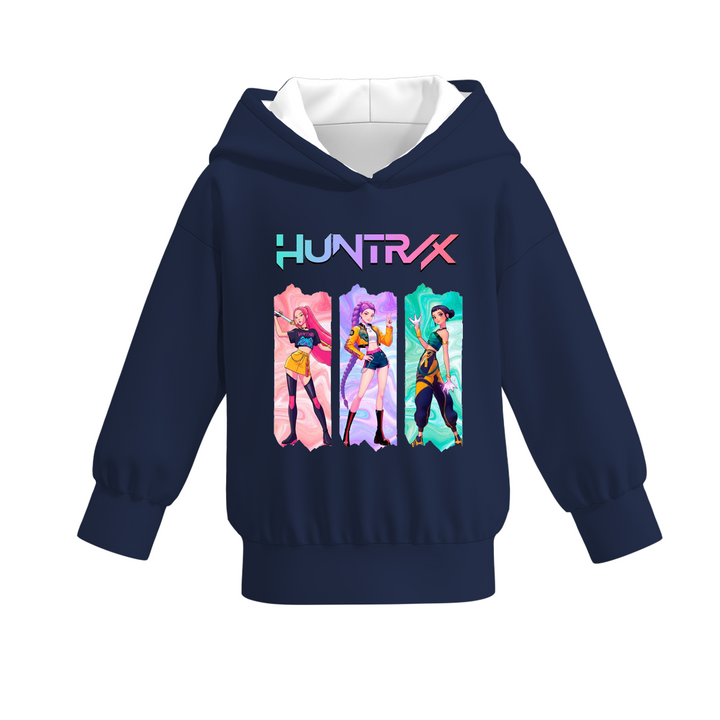KPop Demon Hunters printed hoodie sweatshirt