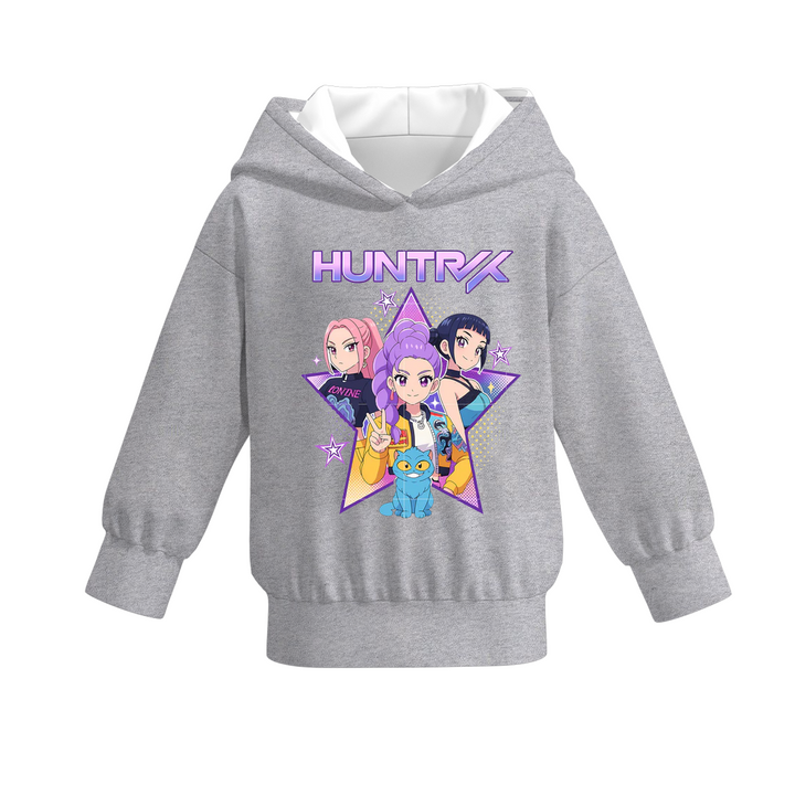 KPop Demon Hunters printed hoodie sweatshirt