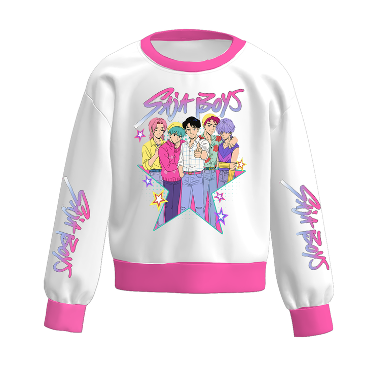 Girls' KDH K-pop inspired cool girl sweatshirt top